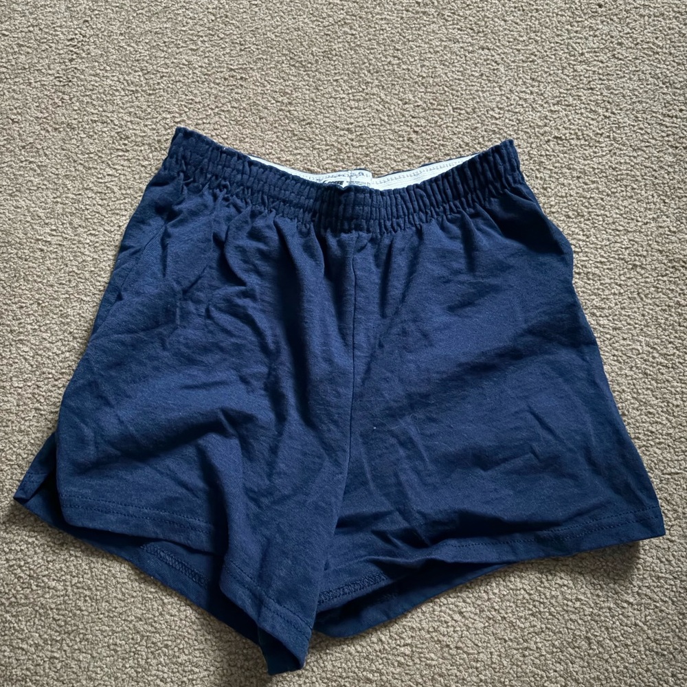 Blue & Black Casual Lounge Shorts